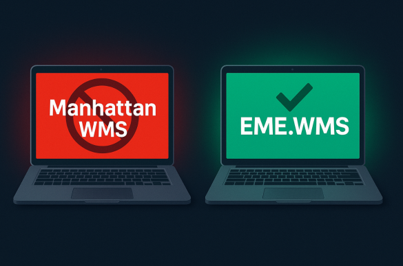 Вирус над Манхеттеном!  Как зарубежная WMS не пережила ИТ-инцидент, а российская EME.WMS за 10 дней подняла склад на 15 000 м2.