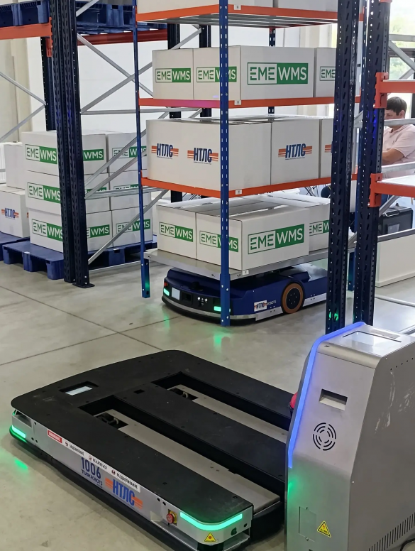 НТЛС и ЕМЕ представили на ReIndustry 2026 роботизированный склад под управлением EME.WMS